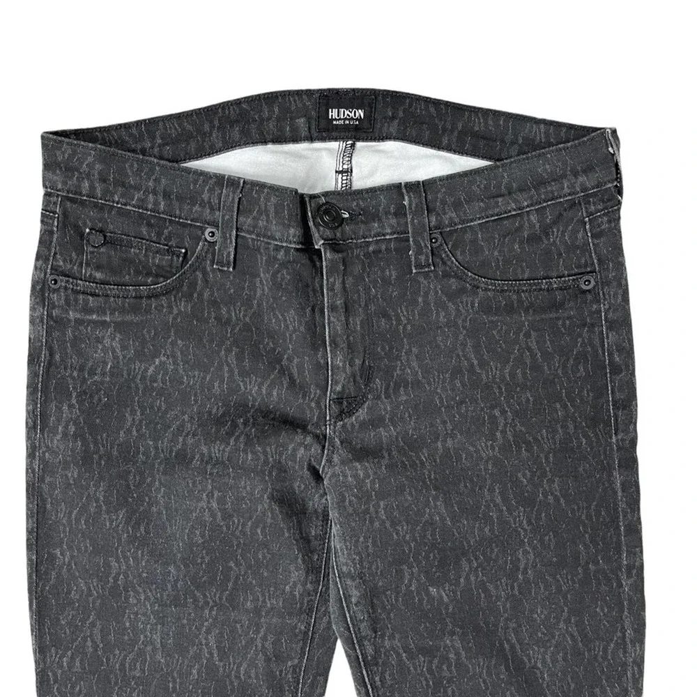 HUDSON Krista Super Skinny Stretch Denim Jeans Pattern Pant 29 - Picture 5 of 9